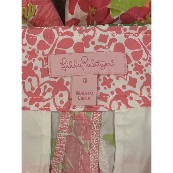 NWT Lilly Pulitzer Callahann Sewn Patch Shorts size 0 - Picture 8 of 8